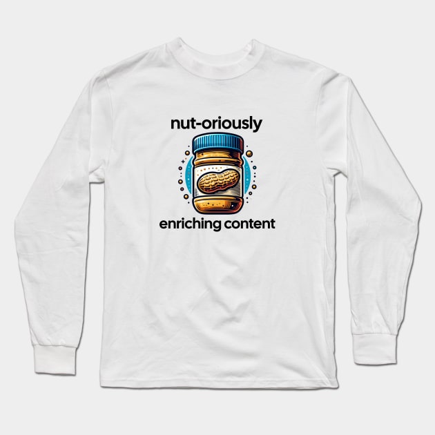 Peanut Butter Sandwich Vintage Yummy Kawaii Breakfast Toast Long Sleeve T-Shirt by Flowering Away